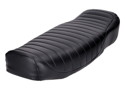 Sitzbank Enduro Doppelsitz strukturiert, schwarz mit IFA S51 Schriftzug für Simson S51 / S51 Enduro