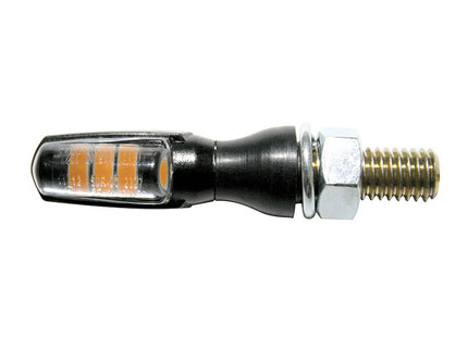 SHIN YO Spark LED Blinker Schwarz E-Geprüft (Paar)