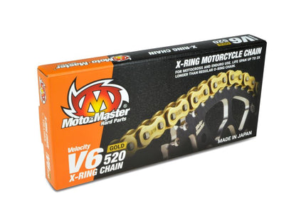 MotoMaster Kette V6 520 X-Ring 120 Glieder