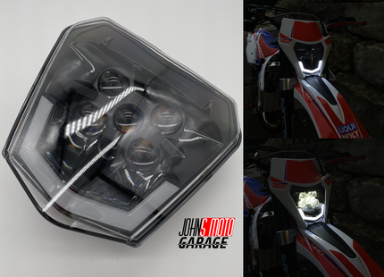 ktm LED Scheinwerfer Husqvarna Gasgas beta supermono enduro