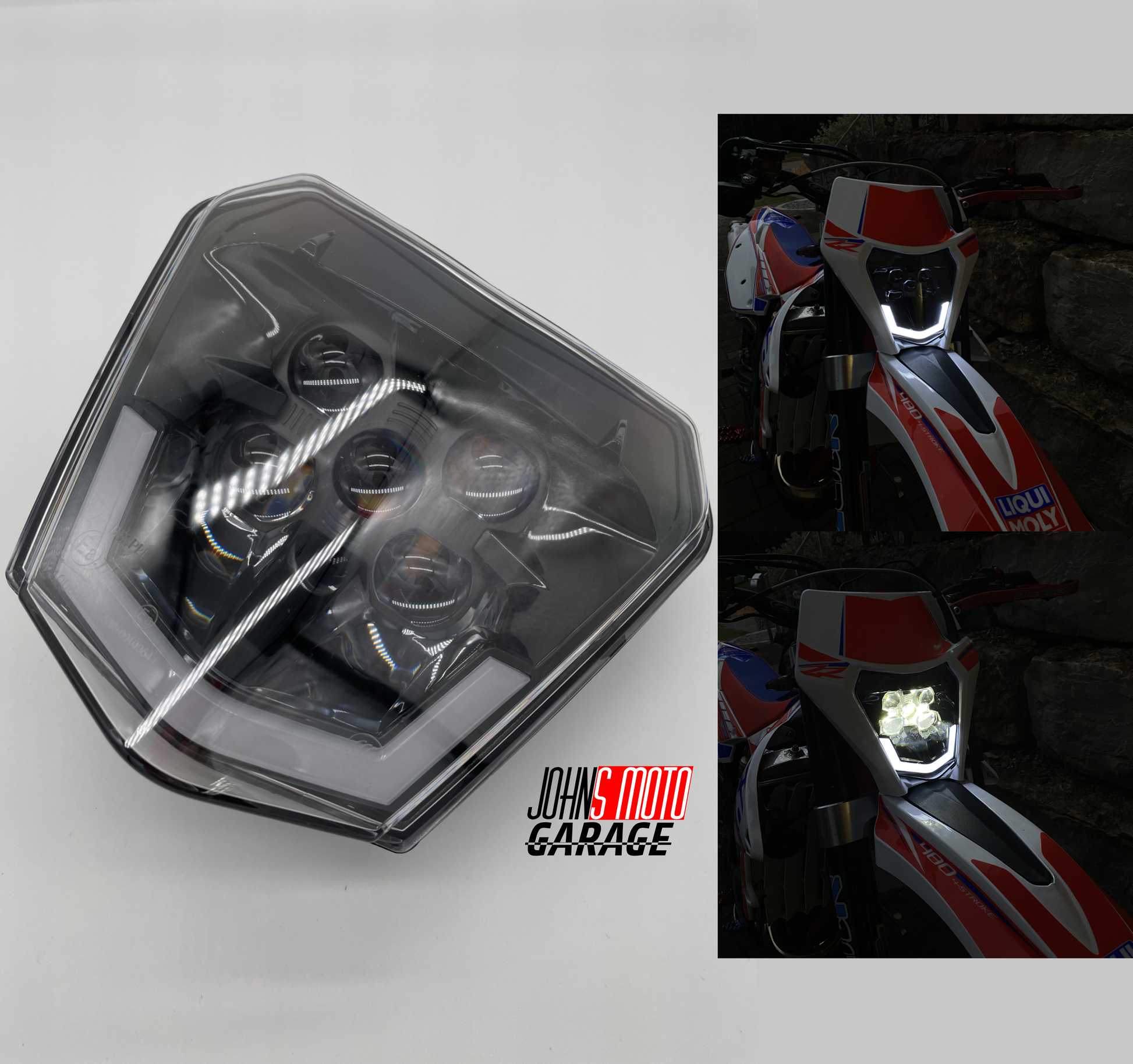 KTM LED-Scheinwerfer Enduro
