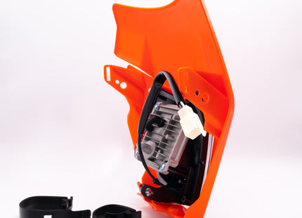 KTM LED Scheinwerfer m. Lichtmaske orange EXC SMCR 690 Husqvarna