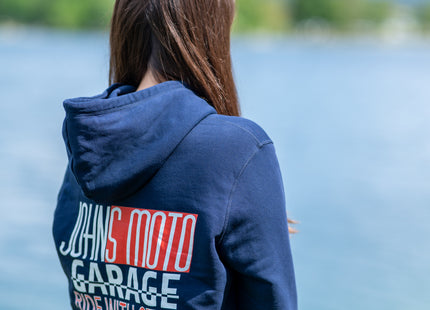 RIDE WITH STYLE Hoodie JohnsMotoGarage