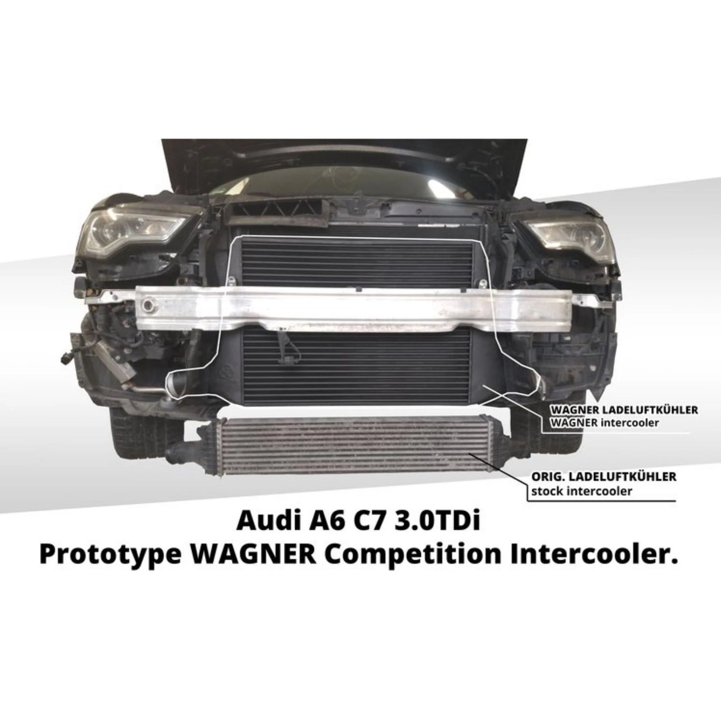 Wagner Tuning Ladeluftkühler Competition Kit Audi A6 C7 3,0BiTDI / Audi A7 C7