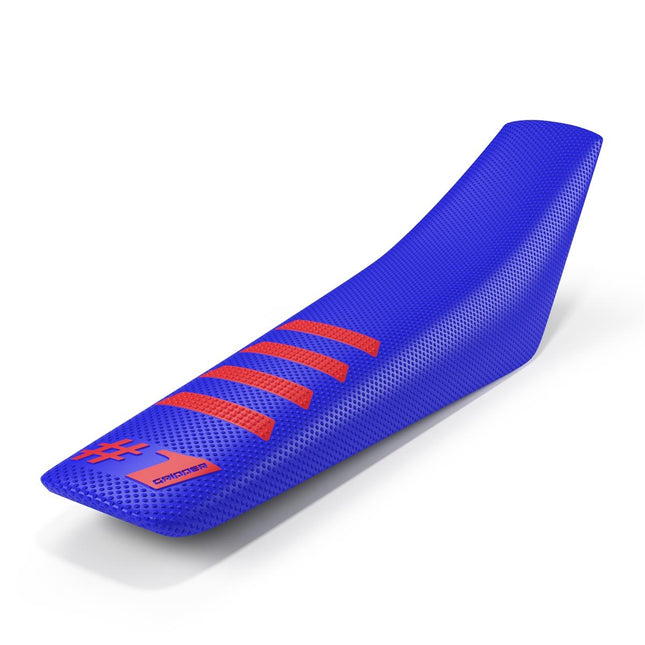 ONEGRIPPER SITZBANKBEZUG RIPPED BLAU/ROT