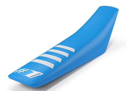 ONEGRIPPER SITZBANKBEZUG RIPPED HELLBLAU/WEIß