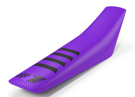 ONEGRIPPER SITZBANKBEZUG RIPPED LILA/SCHWARZ