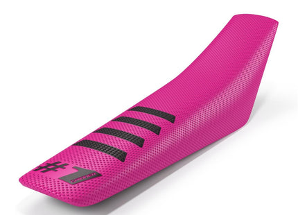 ONEGRIPPER SITZBANKBEZUG RIPPED PINK/SCHWARZ